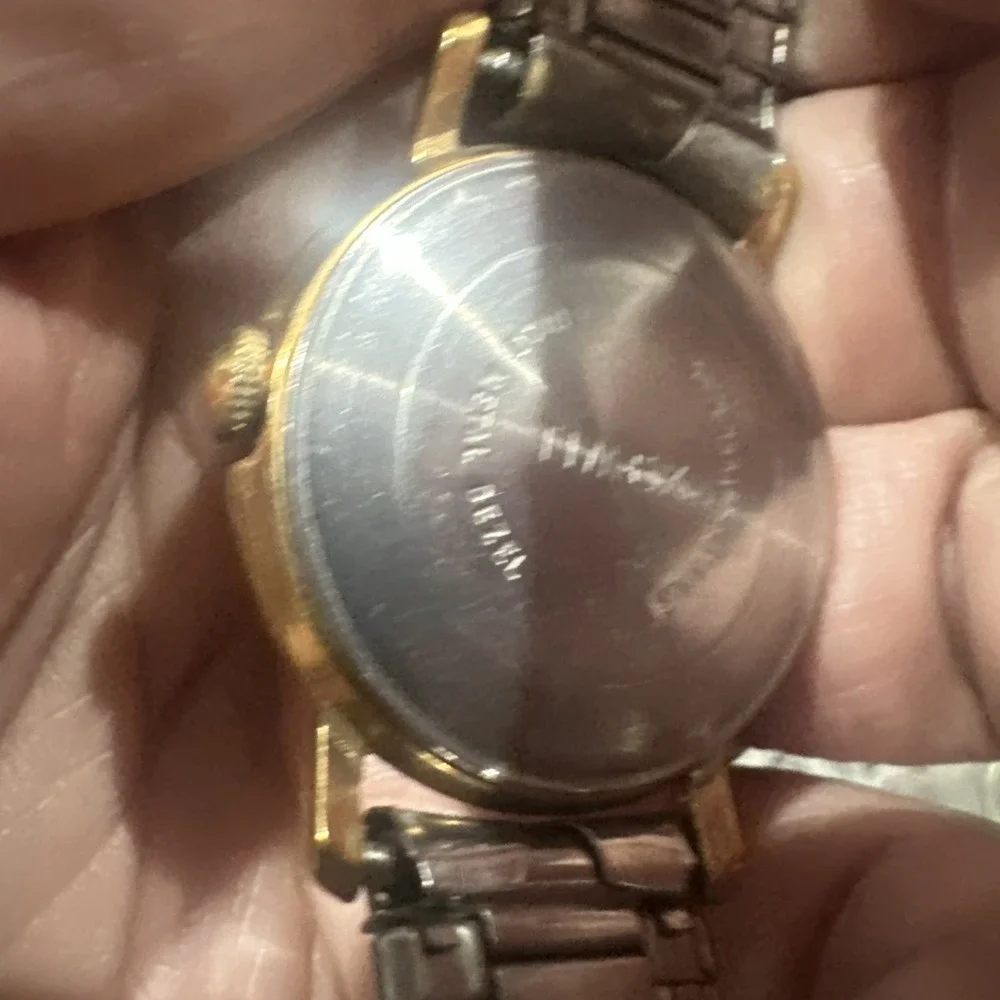 Works Vintage Timex Mens Watch Mercury with Date 32mm Manual Wind -Missing Stick
